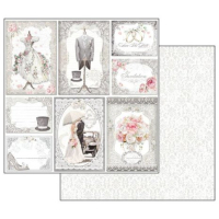 Stamperia Wedding 12x12 Inch Paper Pack (SBBL18)